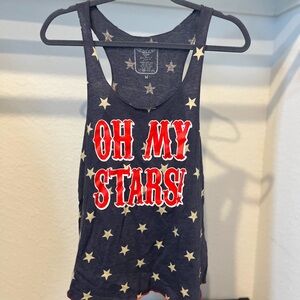 ATX Mafia Oh My Stars Women’s Tank Top Size Medium